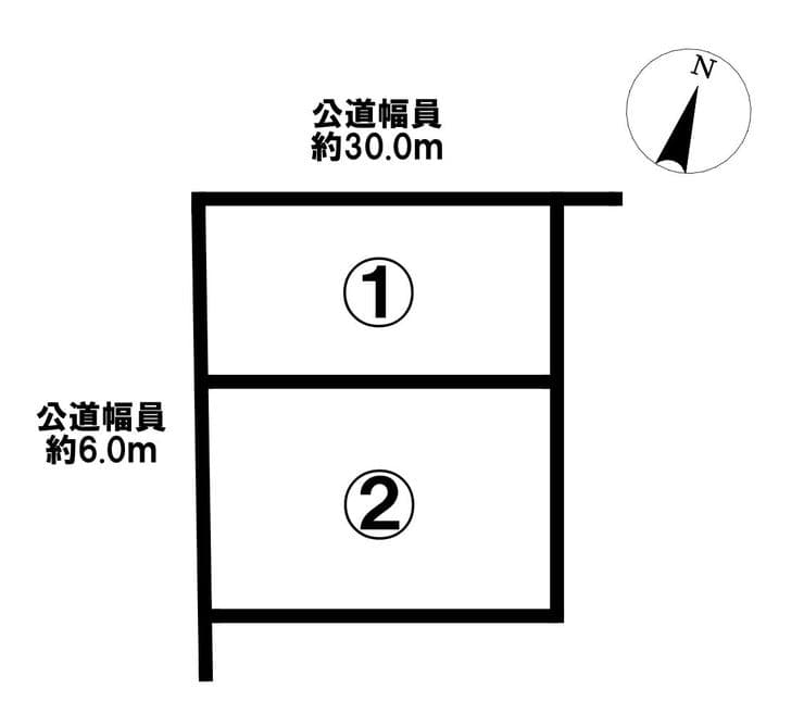区画割り図