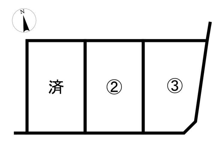 区画割り図