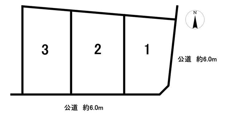 区画割り図
