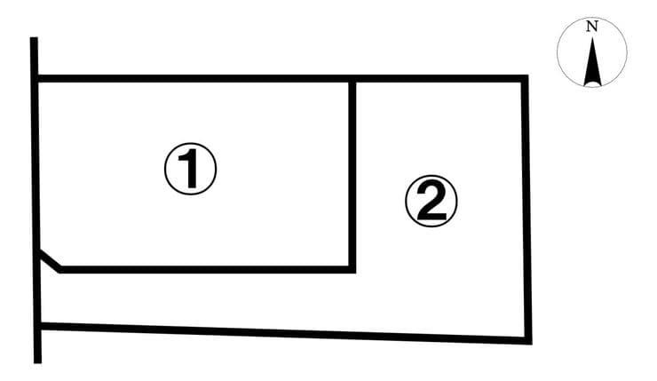 区画割り図