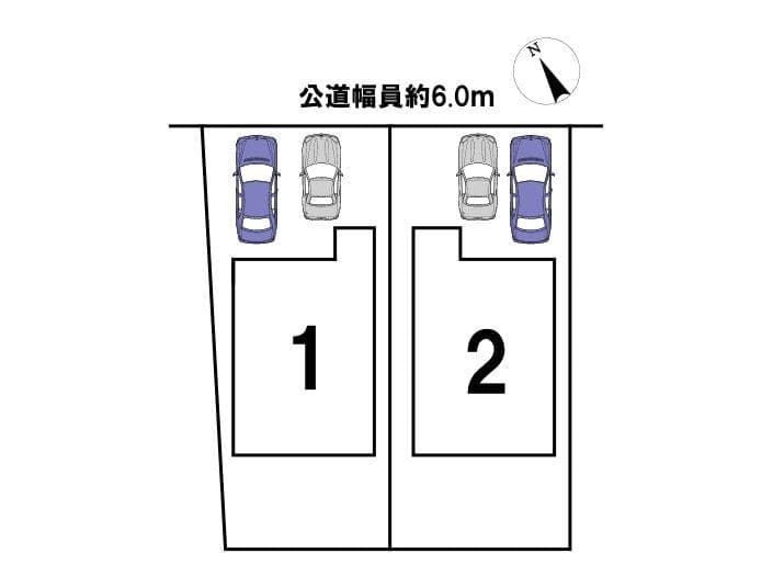 区画割り図