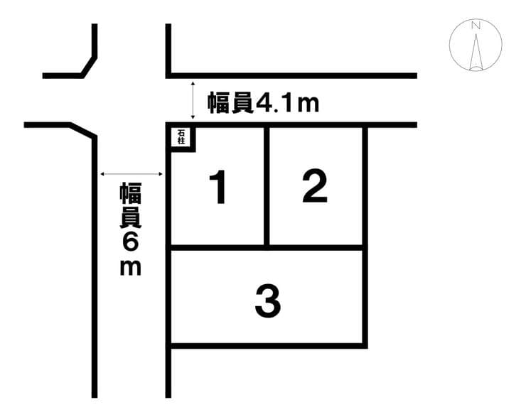区画割り図