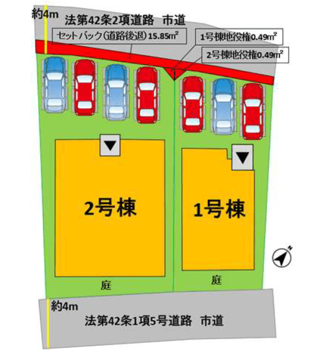 区画割り図