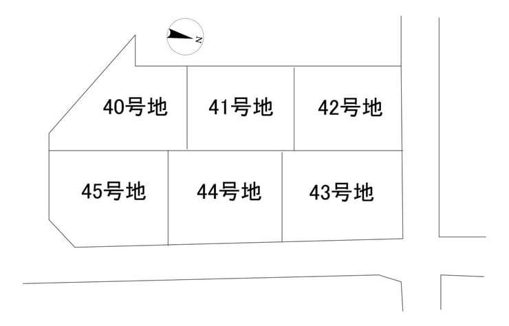 区画割り図