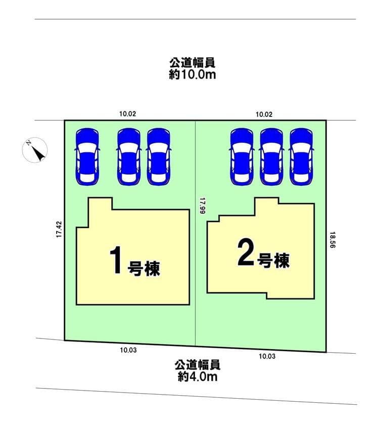 区画割り図