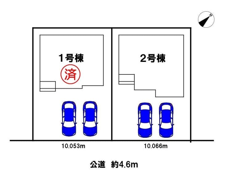 区画割り図
