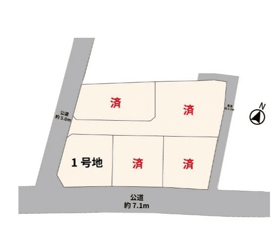 区画割り図
