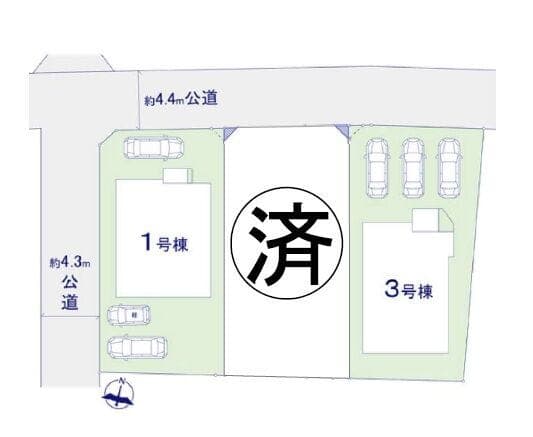 区画割り図