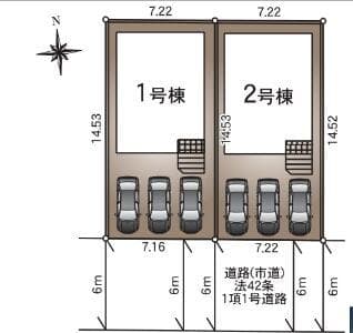 区画割り図