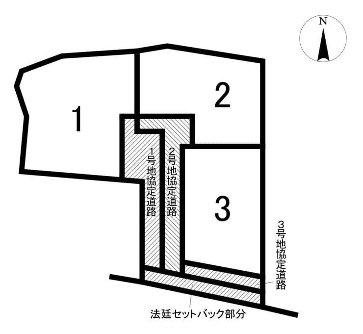 区画割り図
