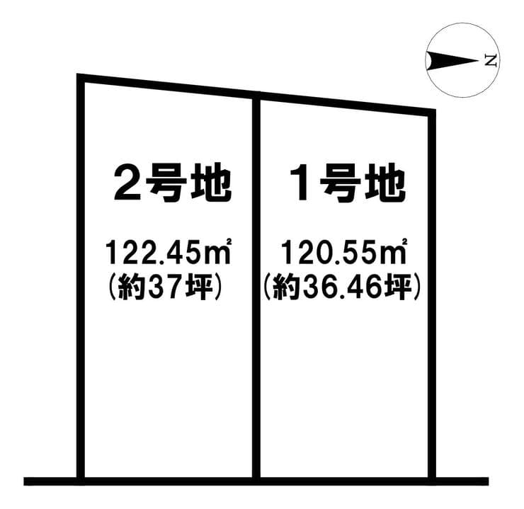 区画割り図