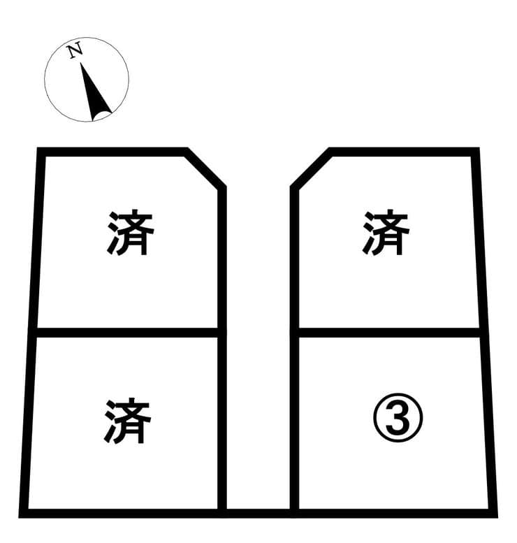 区画割り図