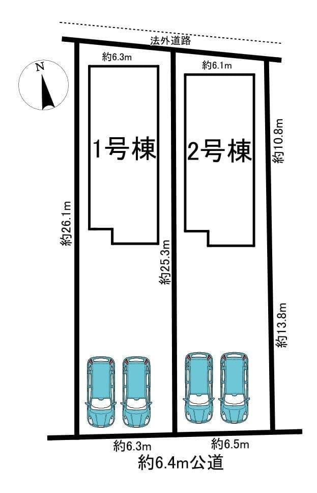 区画割り図