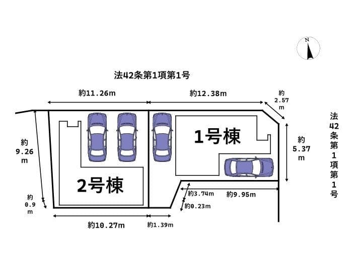 区画割り図