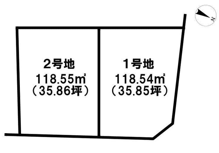 区画割り図