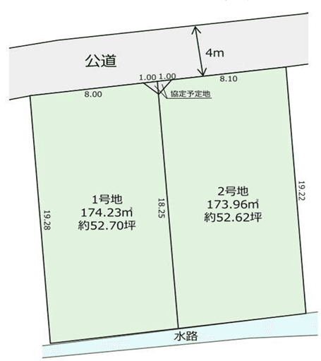 区画割り図