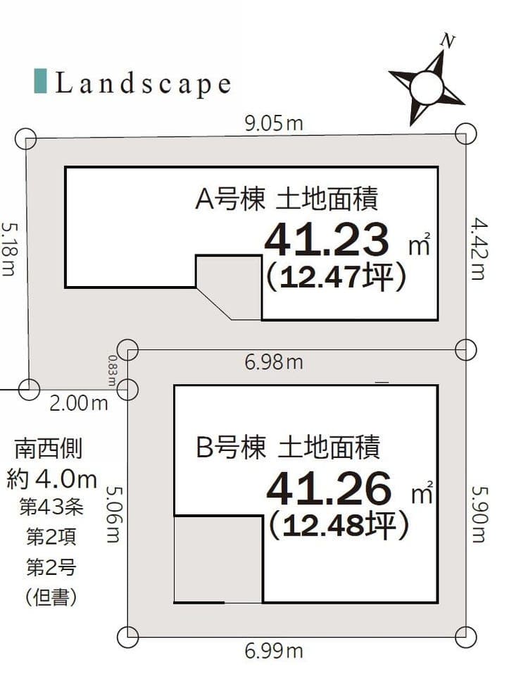 区画割り図