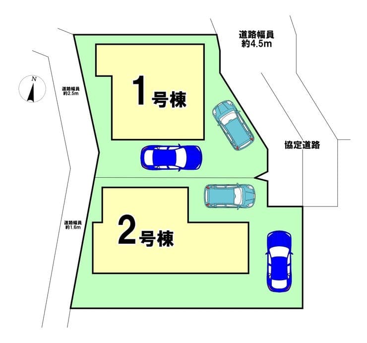 区画割り図