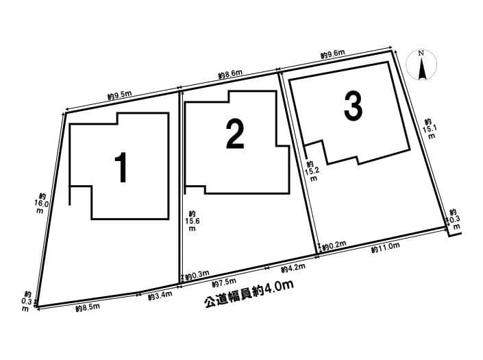 区画割り図