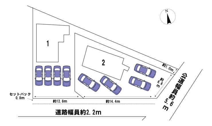 区画割り図