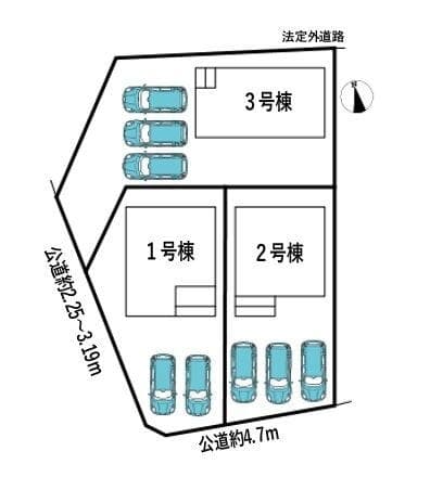 区画割り図