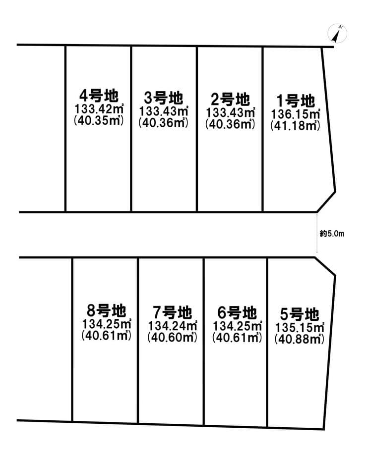 区画割り図
