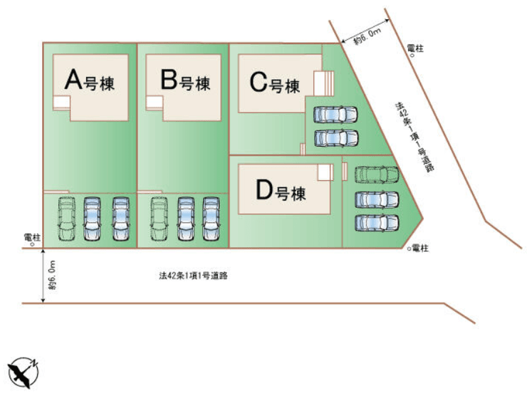 区画割り図