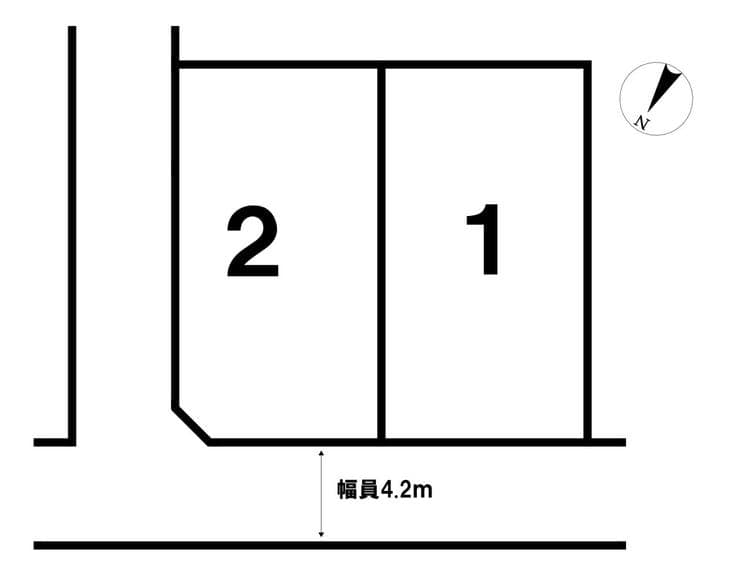 区画割り図