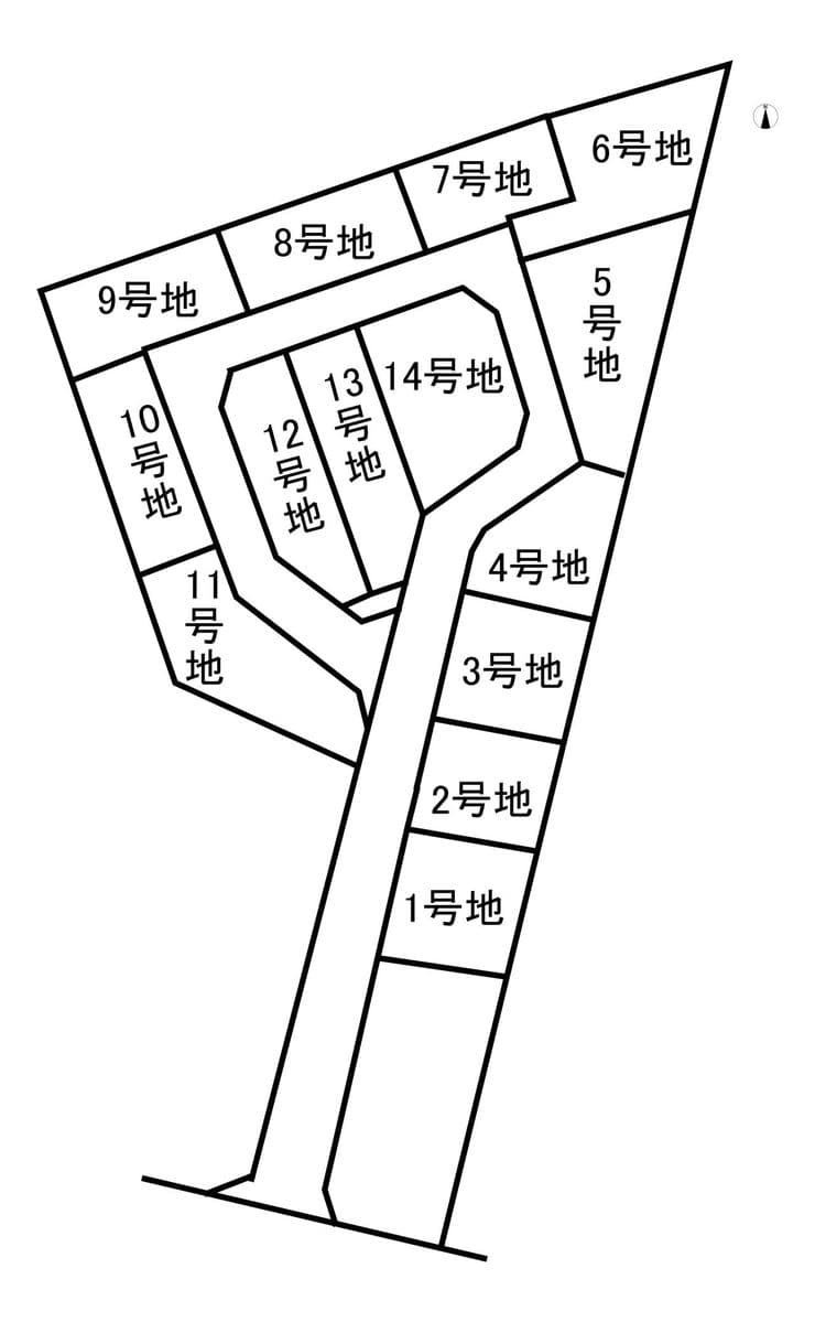 区画割り図