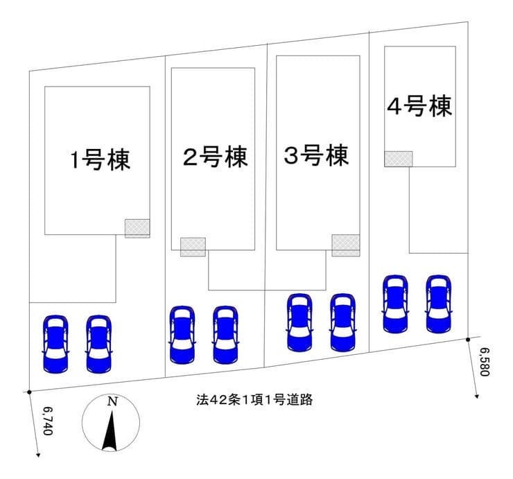 区画割り図
