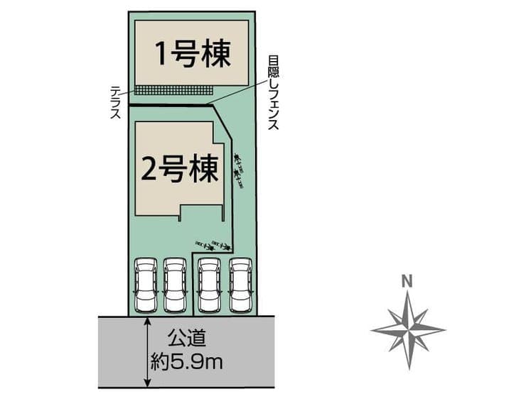 区画割り図