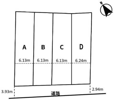 区画割り図