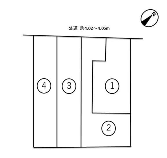 区画割り図