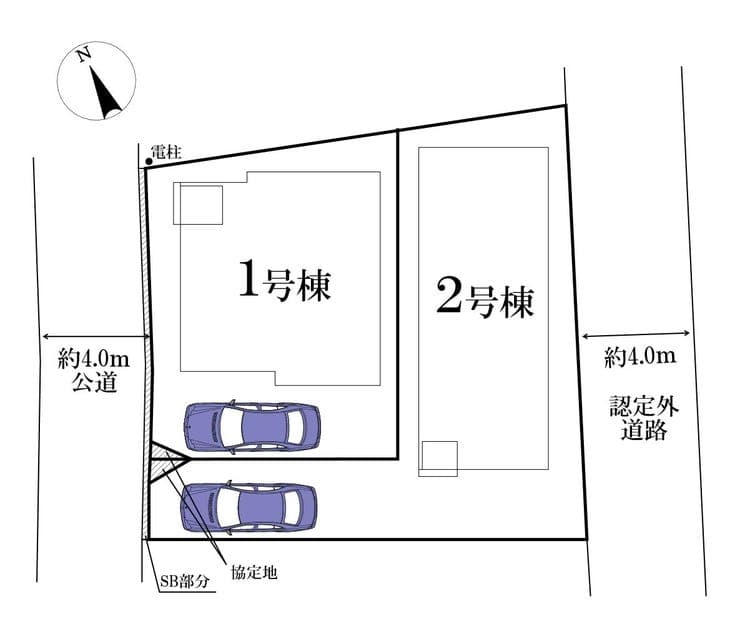 区画割り図