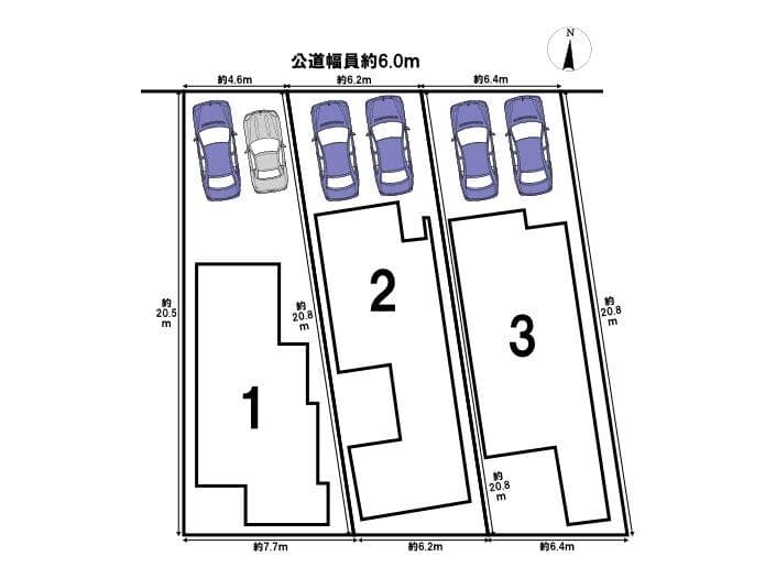 区画割り図