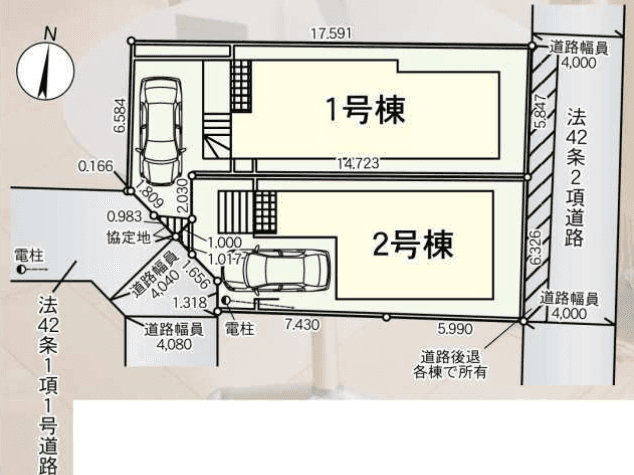 区画割り図