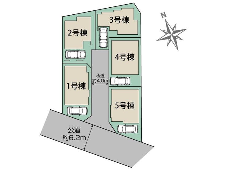 区画割り図