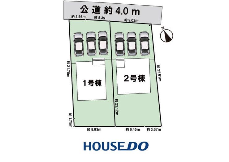 区画割り図