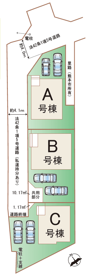 区画割り図