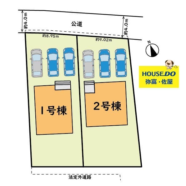 区画割り図