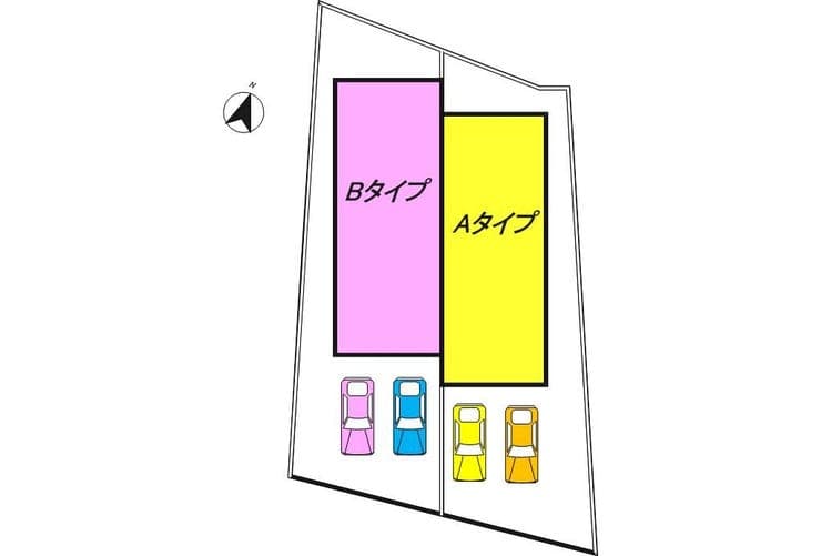 区画割り図