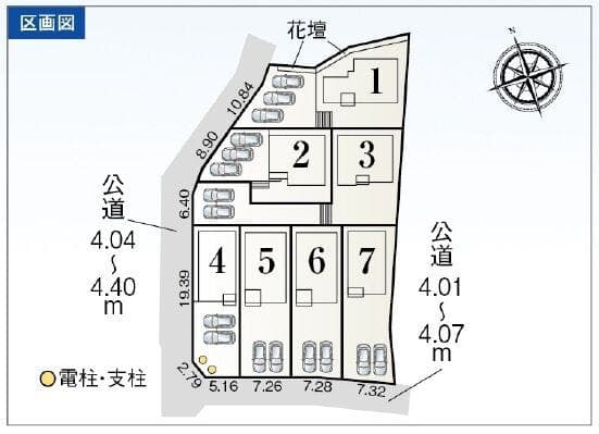 区画割り図
