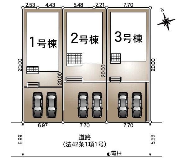 区画割り図