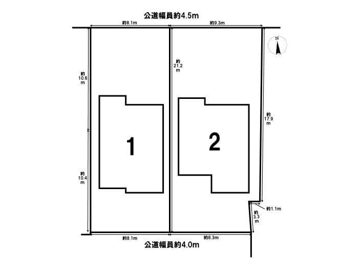 区画割り図