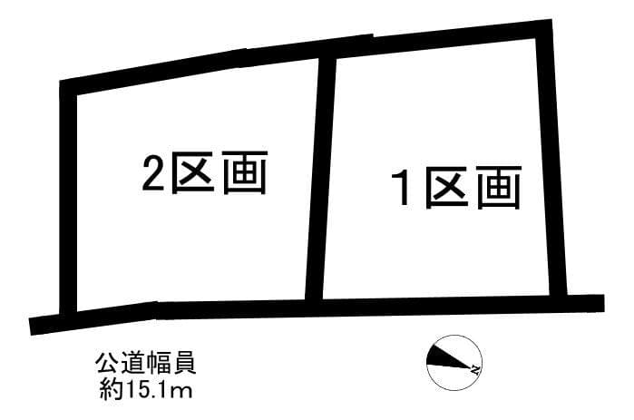 区画割り図