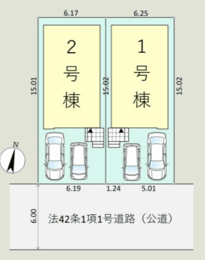 区画割り図