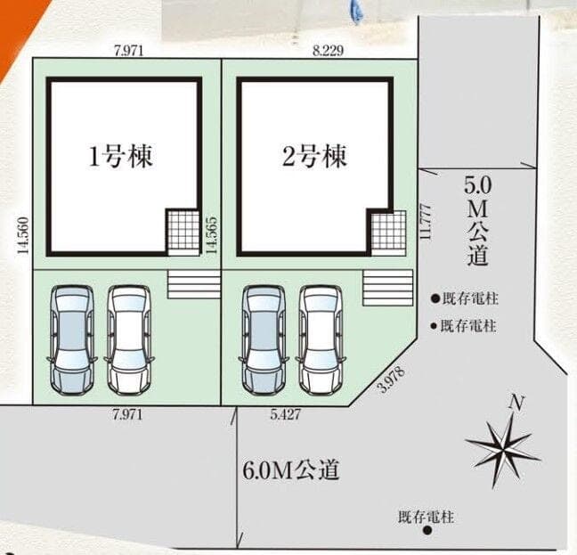 区画割り図