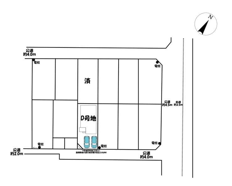 区画割り図