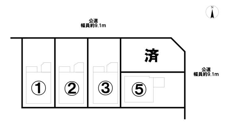 区画割り図