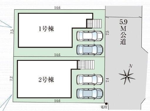 区画割り図